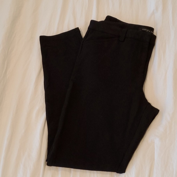 Andrew Marc Black Size 10 Pants - Picture 5 of 8